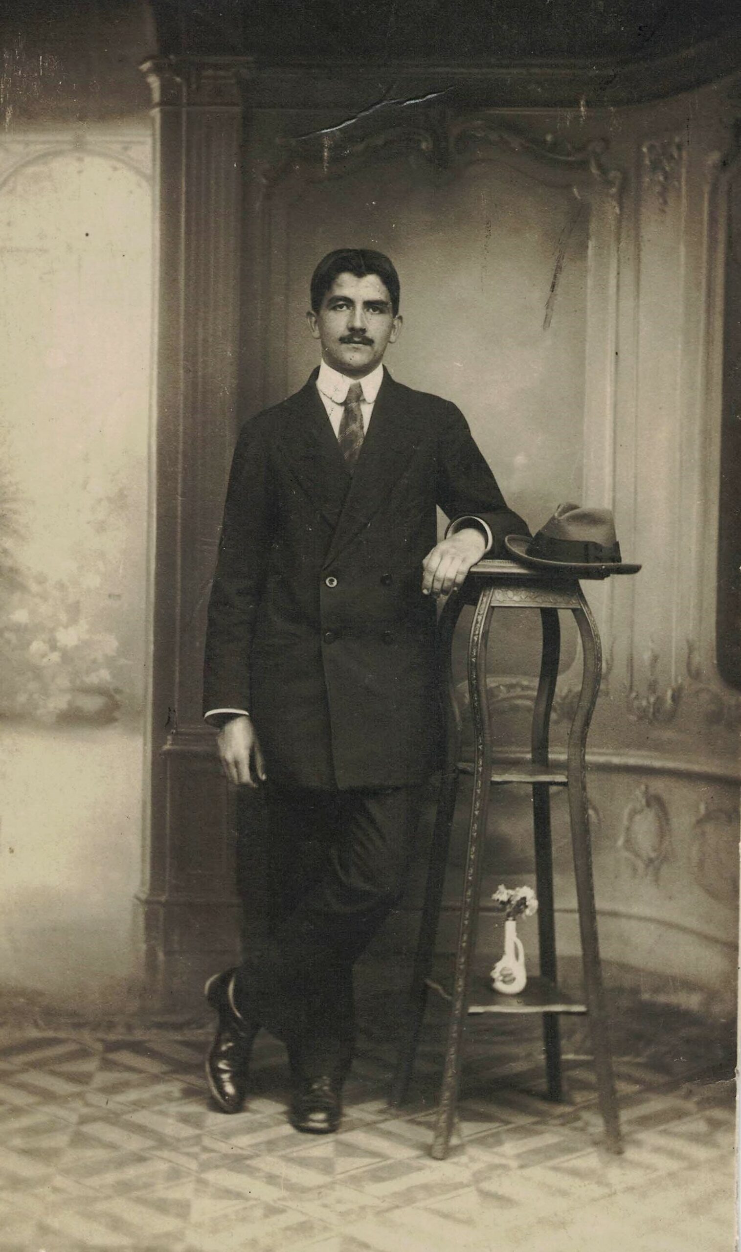 Paul à Milau avant séminaire