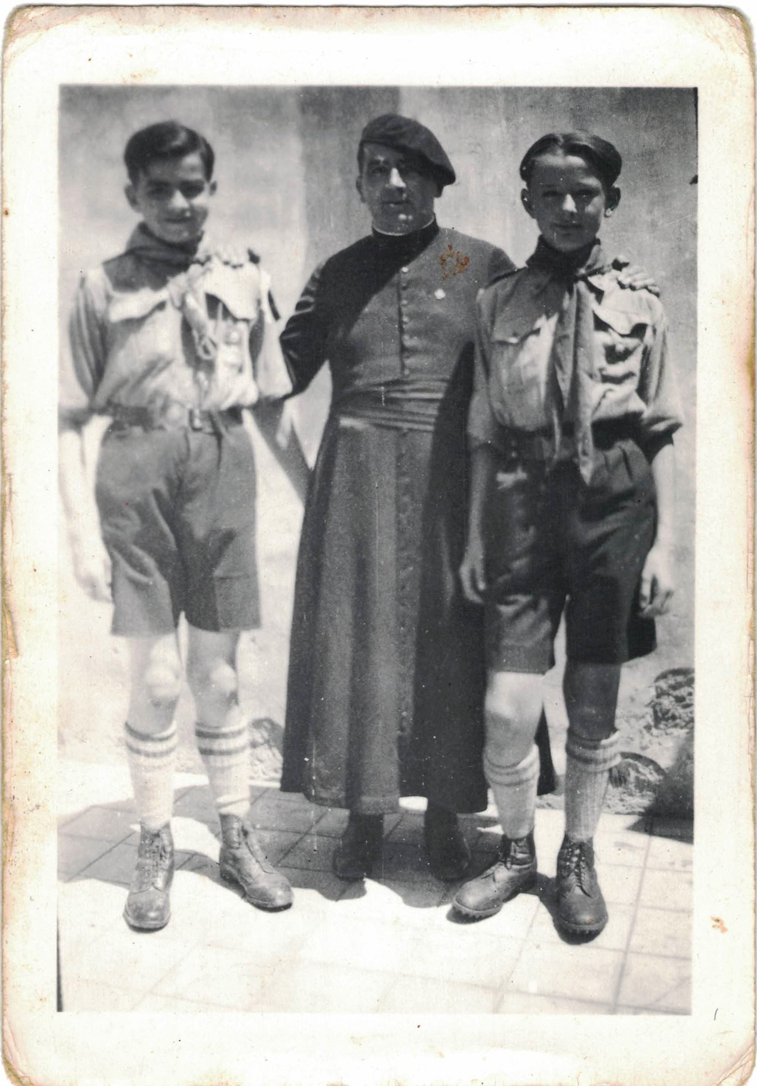 1938 : scout Jean et Claude