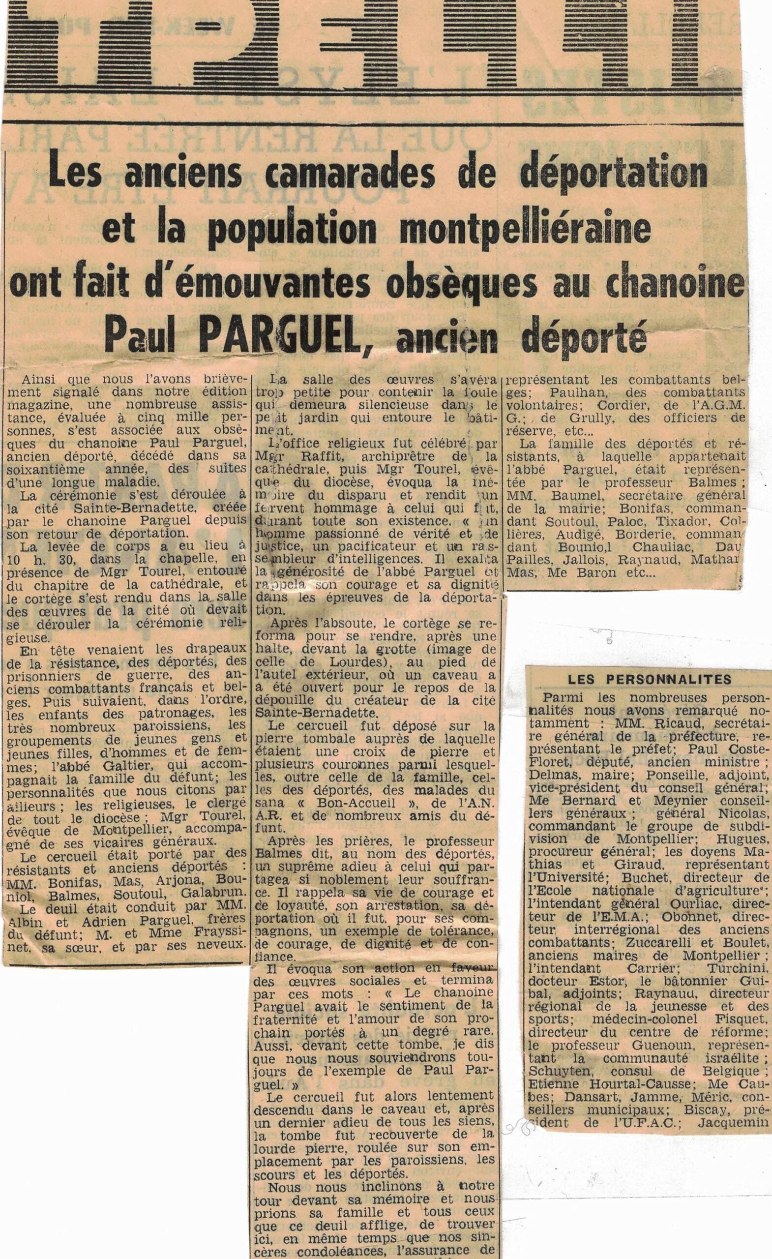 1960 presse déces P parguel 2