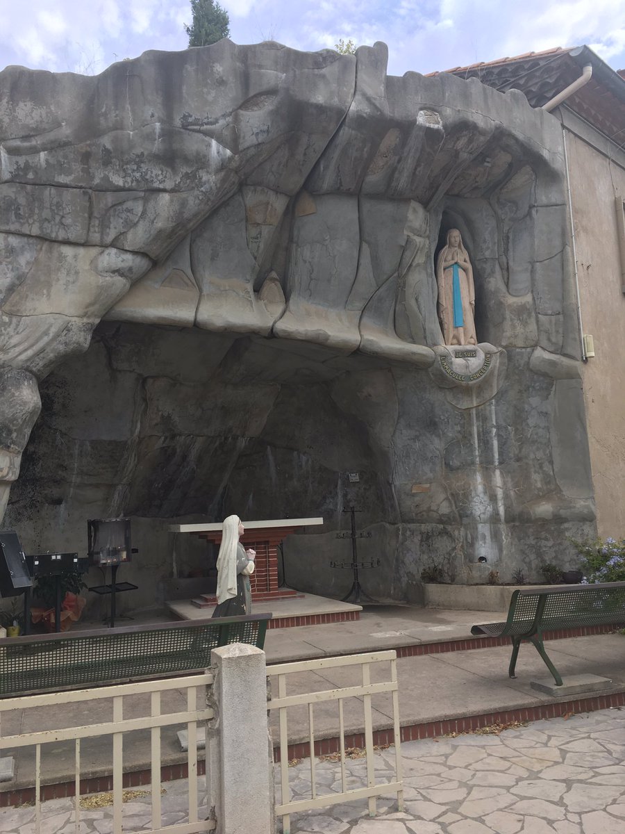 Ancienne Grotte de lourde de la paroisse