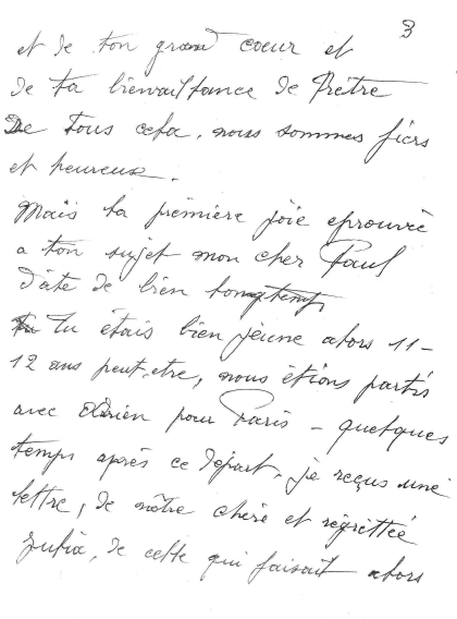lettre frère de paul 3